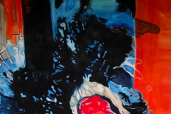 'ABSCHIED VON OPHELIA', 2012, 180 cm x 200 cm, acrylic on canvas