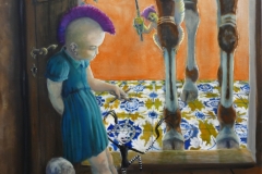 'MOTIVATION', 2015, 100 cm x 60 cm, oil on canvas