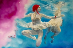 'VON DER LEICHTIGKEIT DES SEINS', 2013, 100 cm x 140 cm, oil on canvas