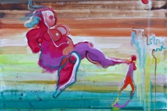 'MEMENTO MATRIS', 2018, 20 cm x 30 cm, oil on canvas