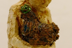 'HÜTERIN', 2017, clay