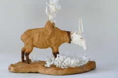 'SEELE  STEPPT', 2020, clay, porcelain, glaze