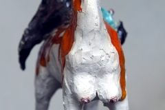 'PARASIT', 2016, 24 cm, paperclay