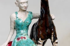 'PUNKAPILZSYMBIOSE', 2016, 29 cm, paperclay