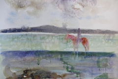 'ZEITSTILL', 2022, 27cm x 35cm, watercolor